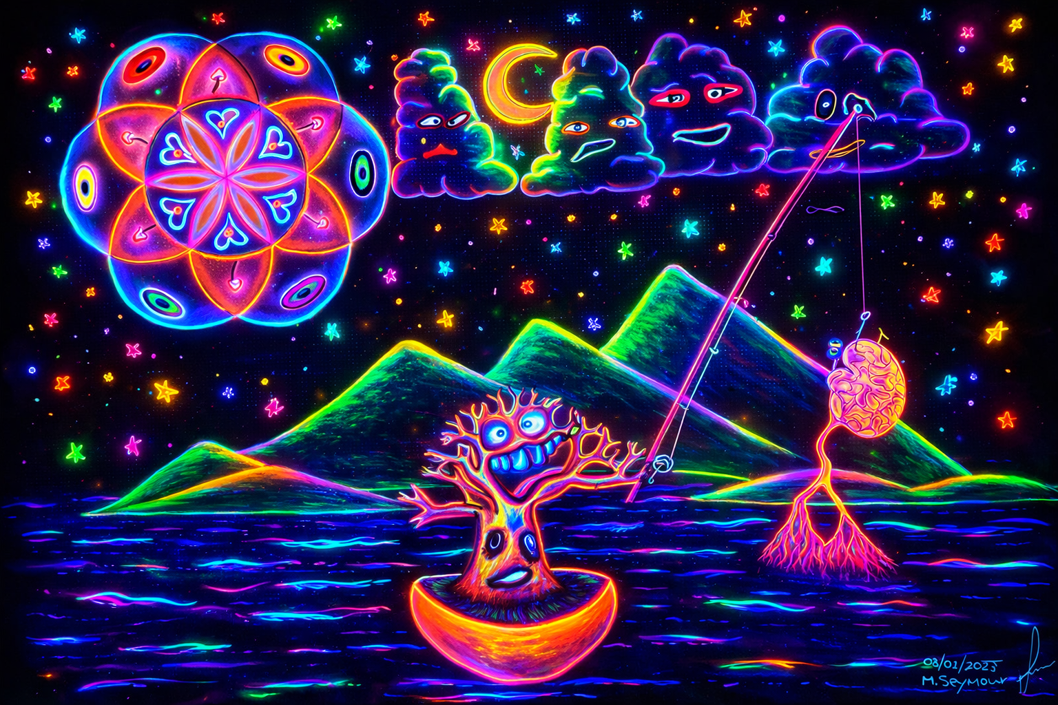 Psychedelic River T-shirt