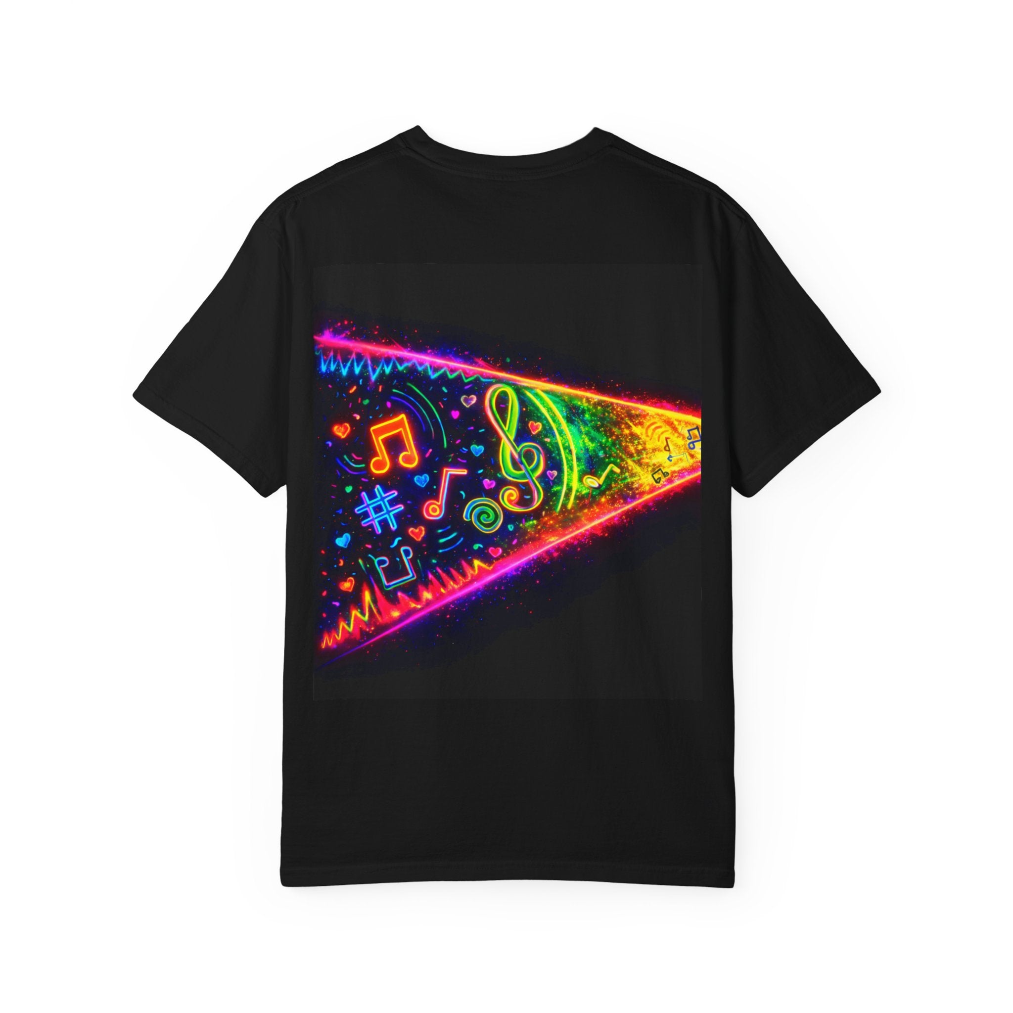 Psychedelic Vision - Black T-Shirt - POD