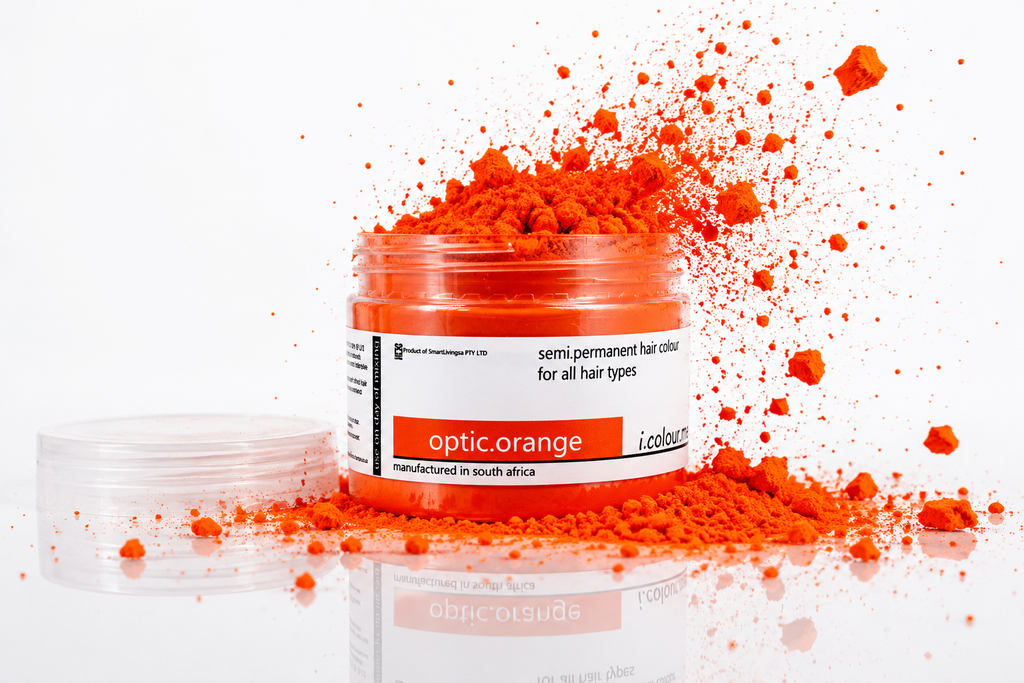 i.colour.me - Semi-Permanent Hair Pigment Powder - optic.orange - 150ml