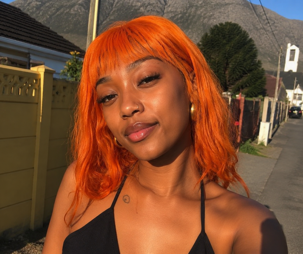 i.colour.me - Semi-Permanent Hair Pigment Powder - optic.orange - 150ml