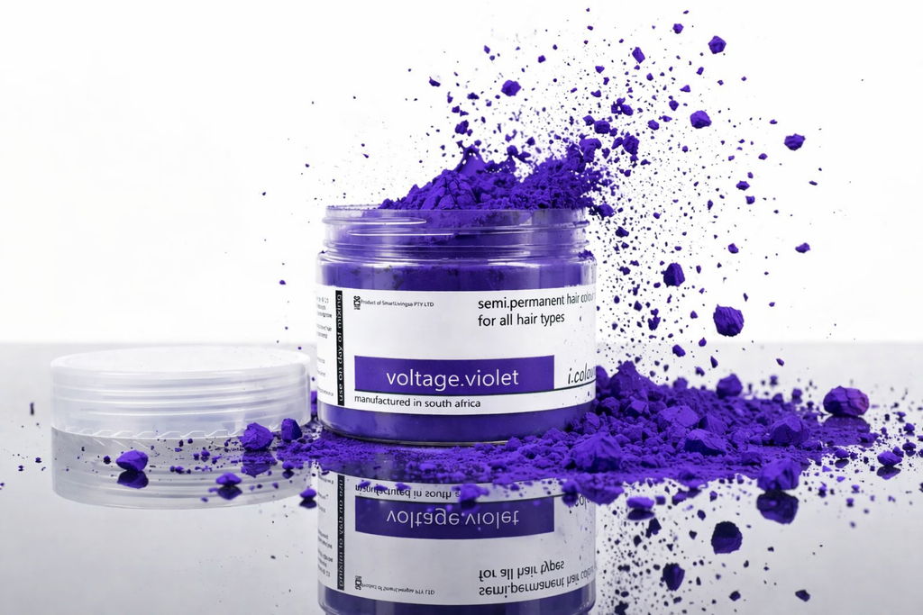 i.colour.me - Semi-Permanent Hair Pigment Powder - voltage.violet - 150ml