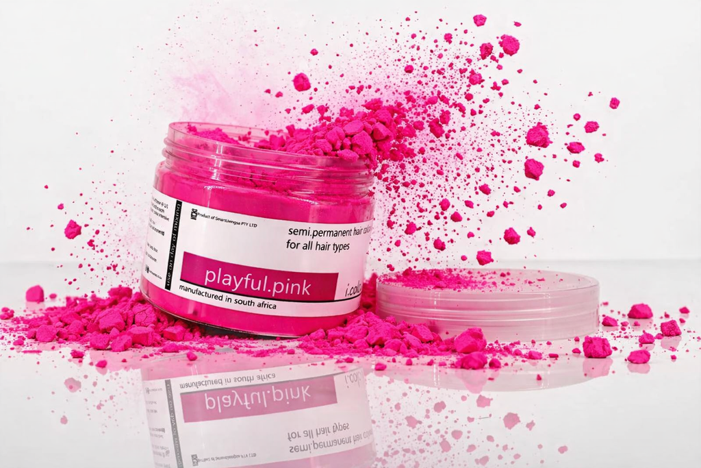 i.colour.me - Semi-Permanent Hair Pigment Powder -  playful.pink - 150ml