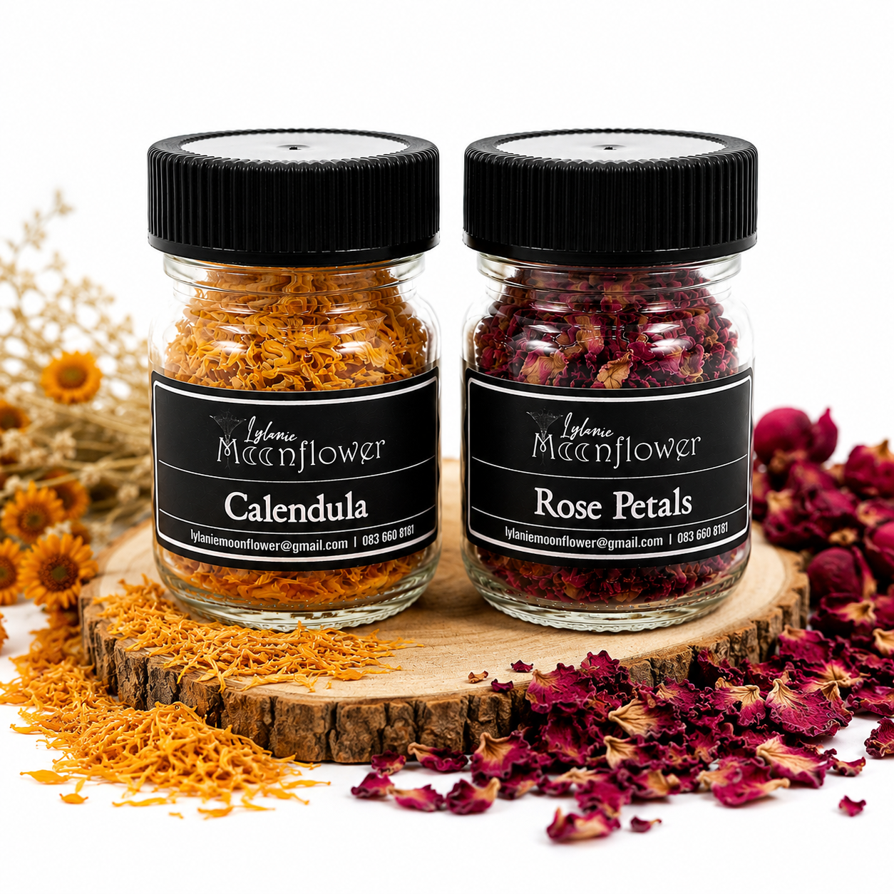 Botanical Intentions kit - Calendula & Rose Petals Herbal Infusion - Golden Glow