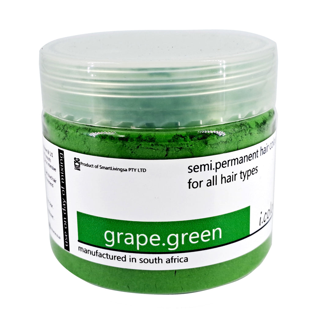 i.colour.me - Semi-Permanent Hair Pigment Powder - grape.green- 150ml