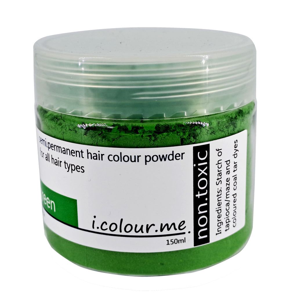 i.colour.me - Semi-Permanent Hair Pigment Powder - grape.green- 150ml