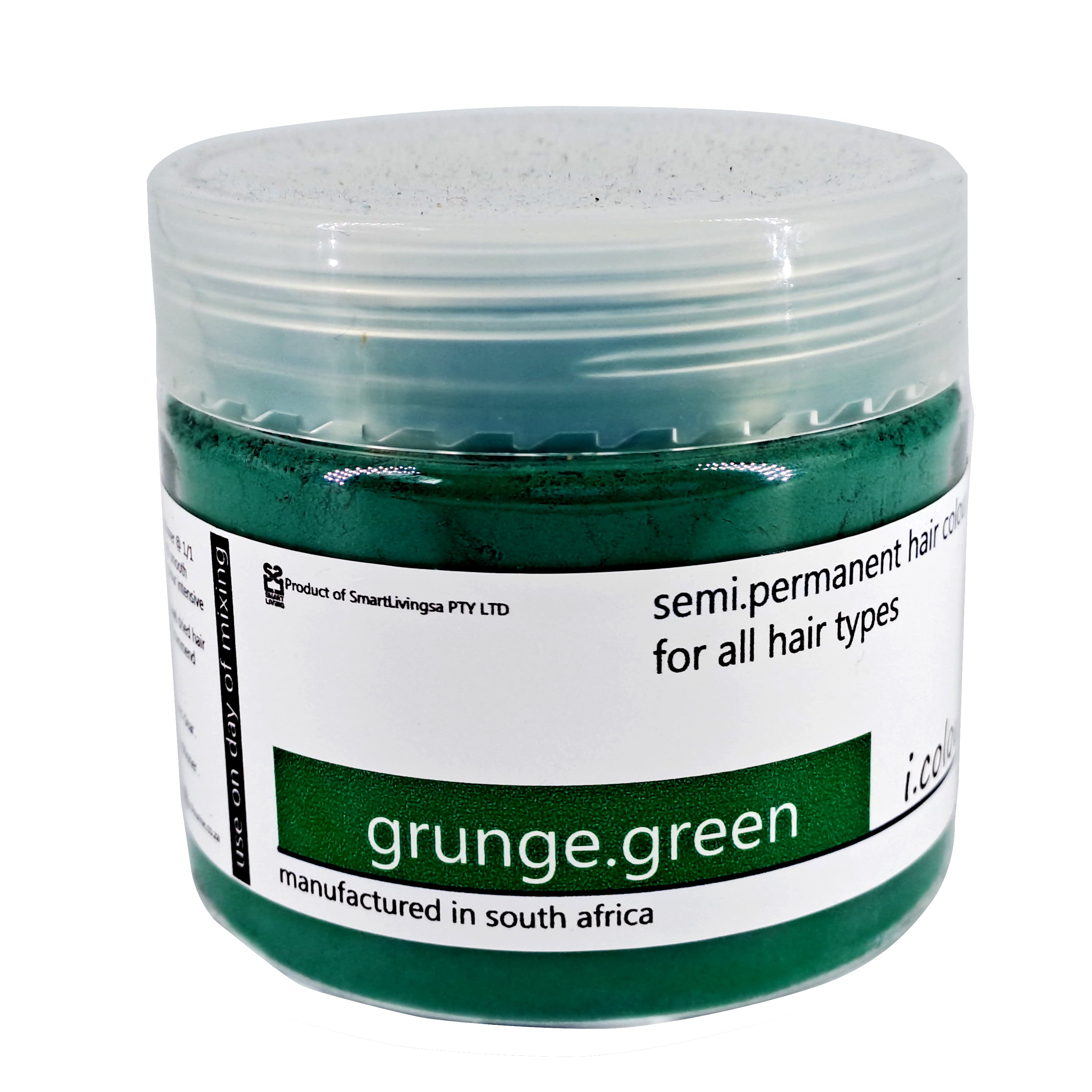 i.colour.me - Semi-Permanent Hair Pigment Powder -  grunge.green - 150ml