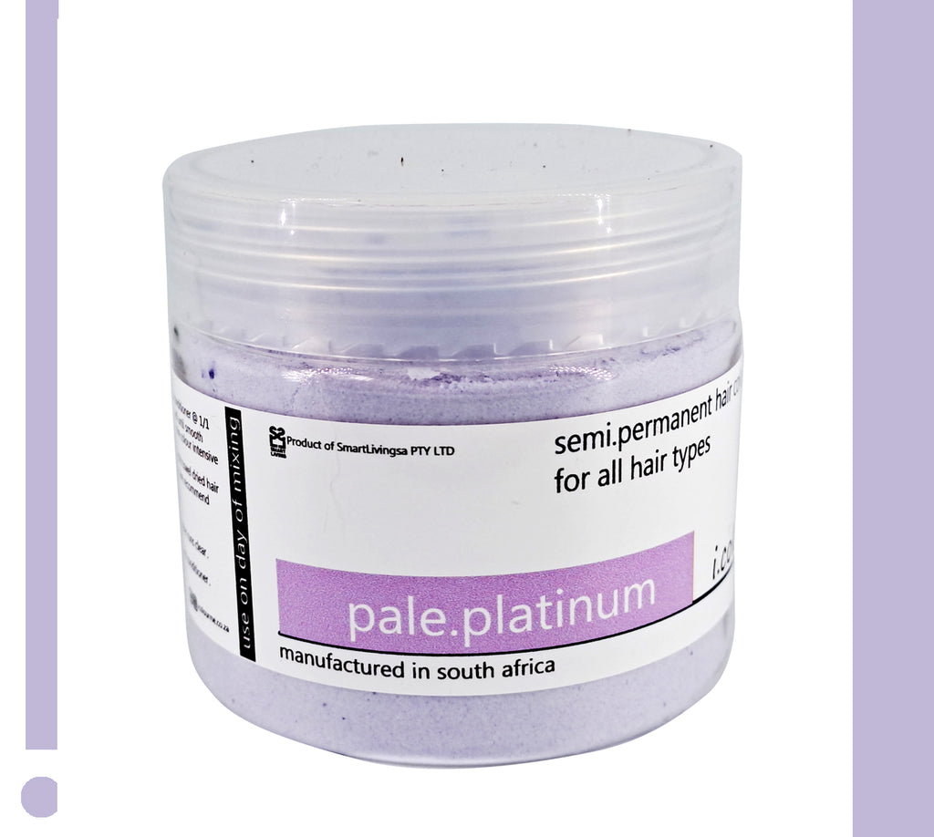 i.colour.me - Semi-Permanent Hair Pigment Powder - pale.platinum - 150ml