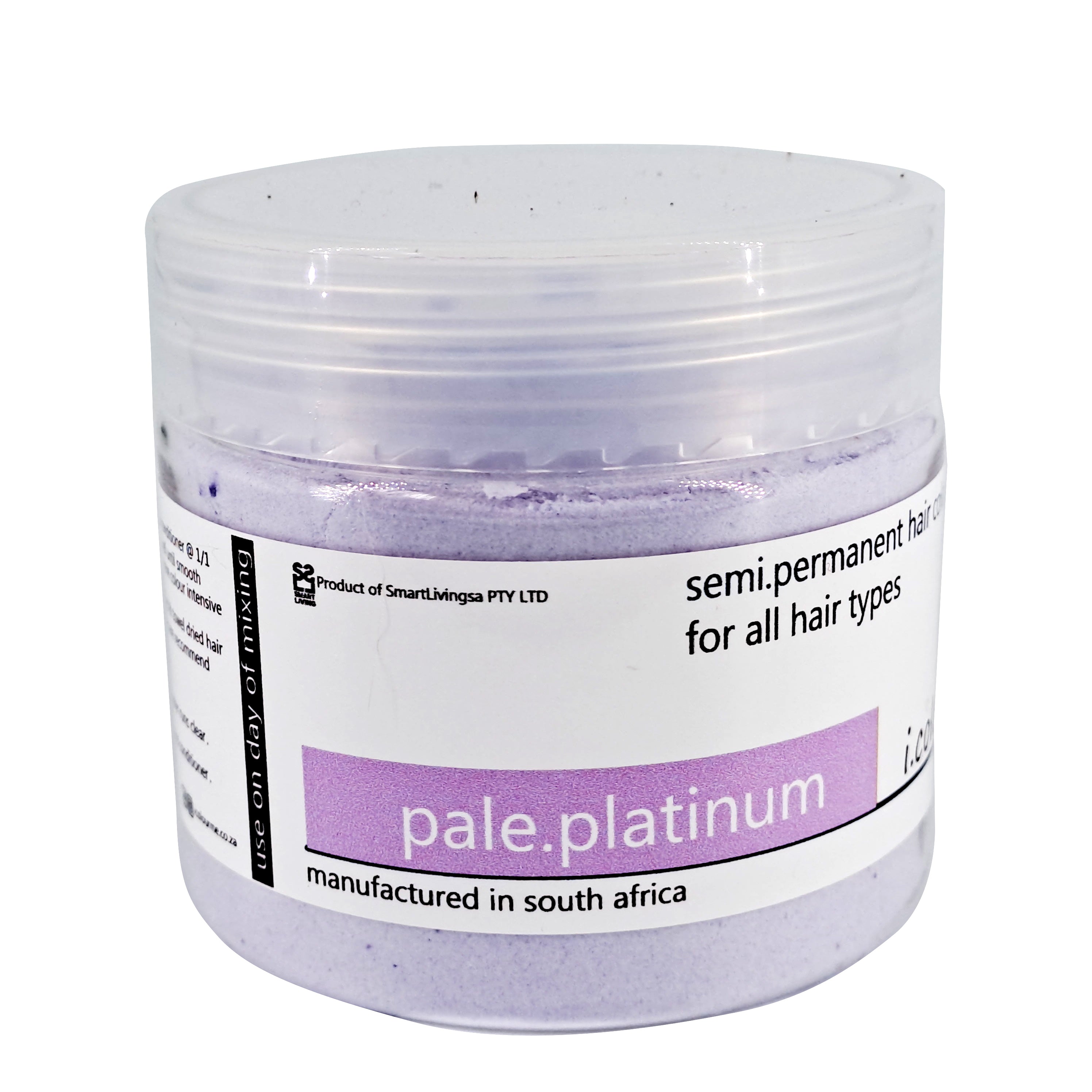 i.colour.me - Semi-Permanent Hair Pigment Powder - pale.platinum - 150ml