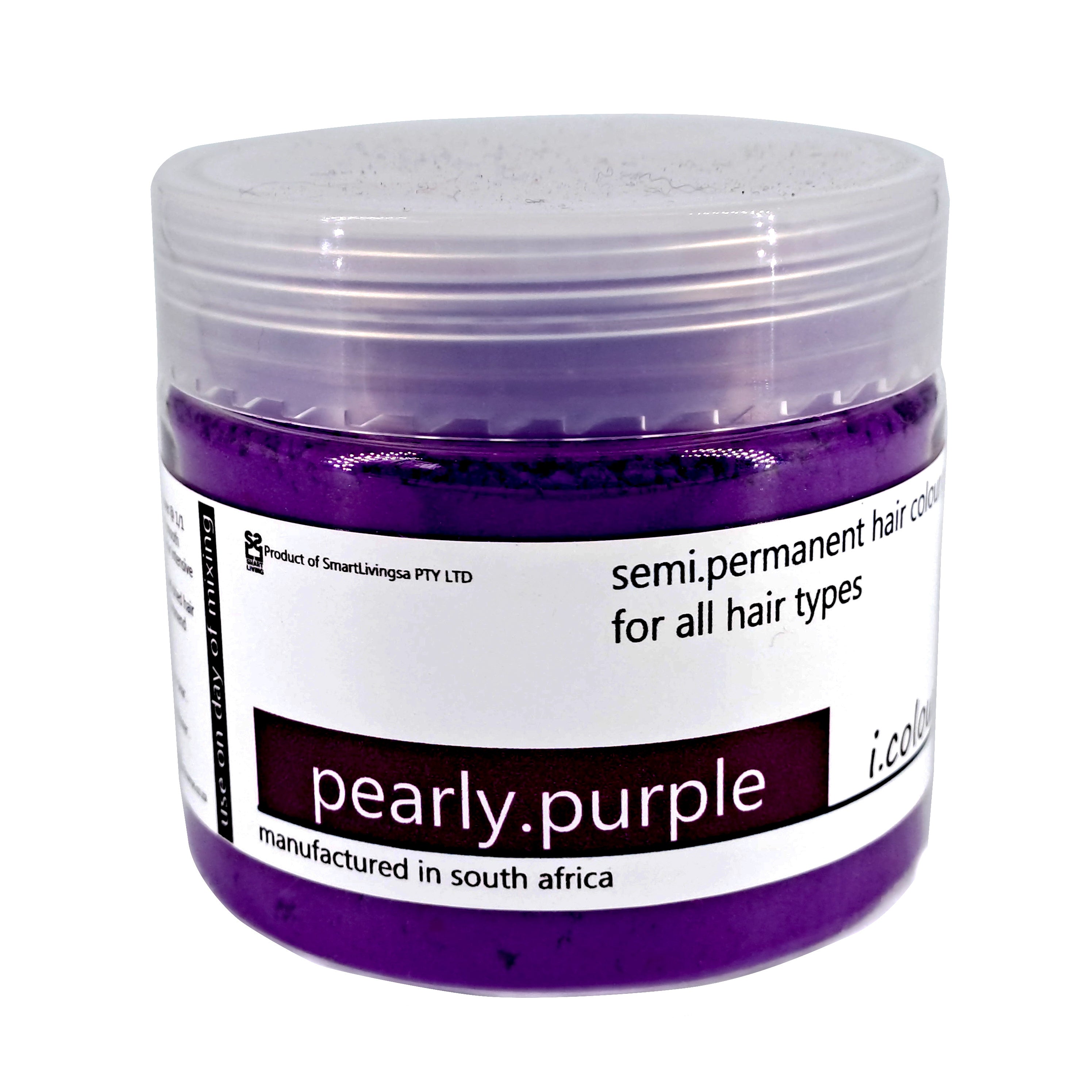 i.colour.me - Semi-Permanent Hair Pigment Powder -  pearly.purple - 150ml