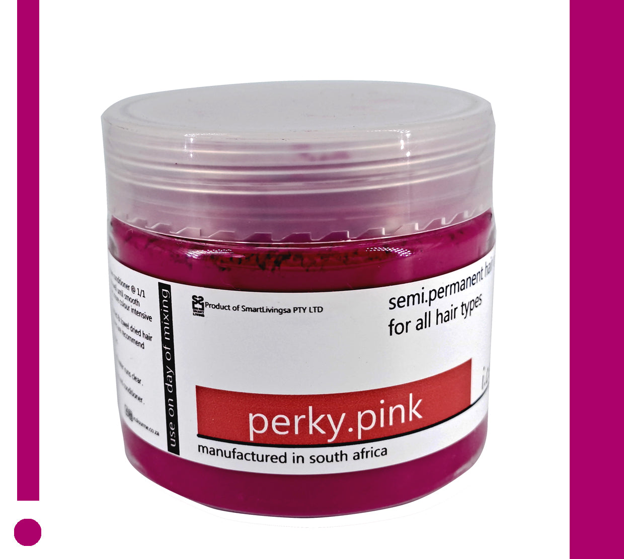 i.colour.me - Semi-Permanent Hair Pigment Powder -  perky.pink - 150ml