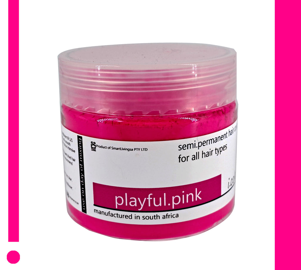 i.colour.me - Semi-Permanent Hair Pigment Powder -  playful.pink - 150ml