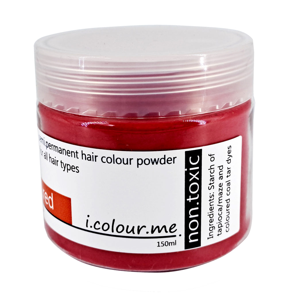 i.colour.me - Semi-Permanent Hair Pigment Powder - radical.red - 150ml