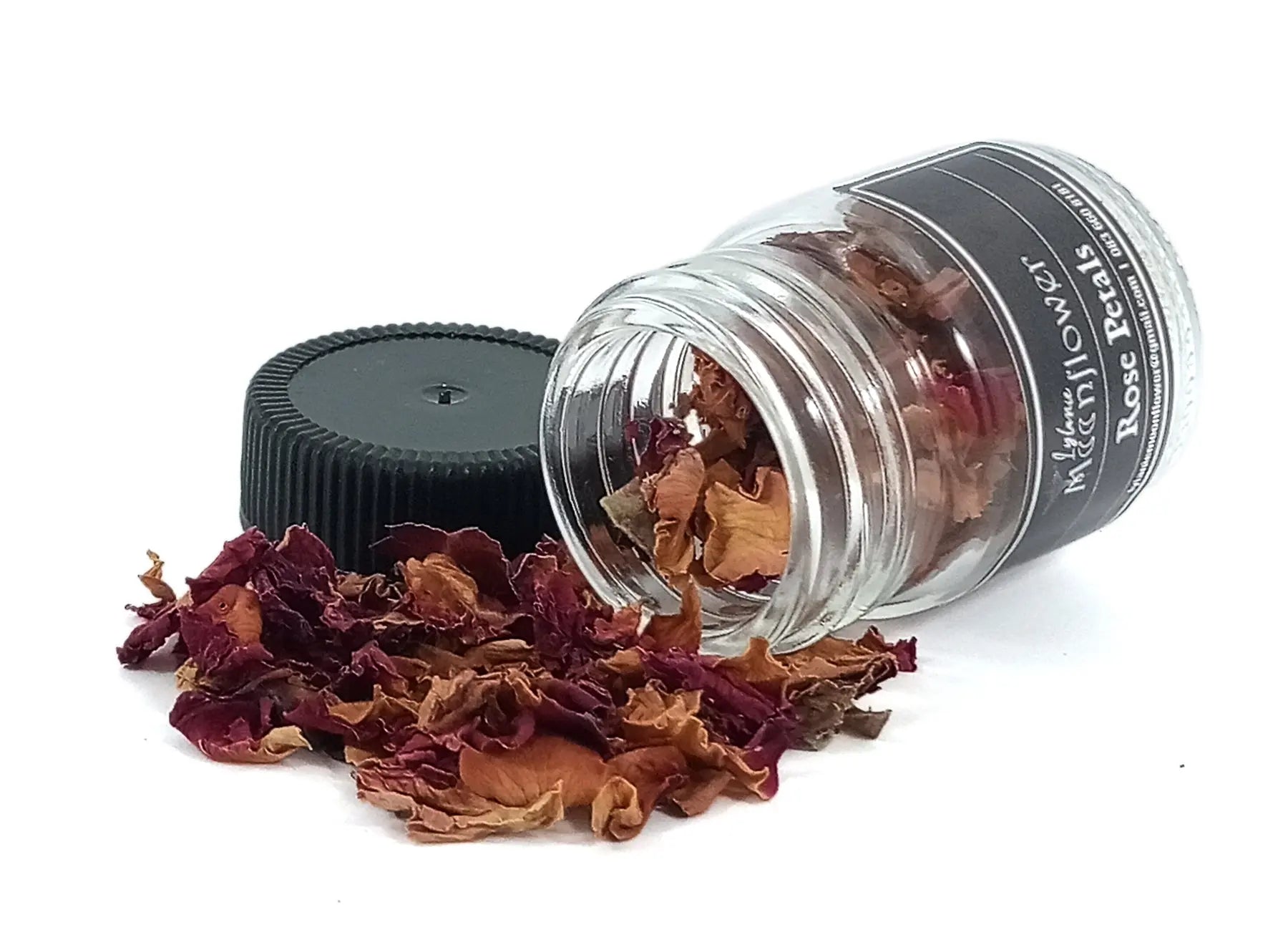 Botanical Intentions kit - Yarrow & Rose Petals Herbal Infusion - Sacred Feminine