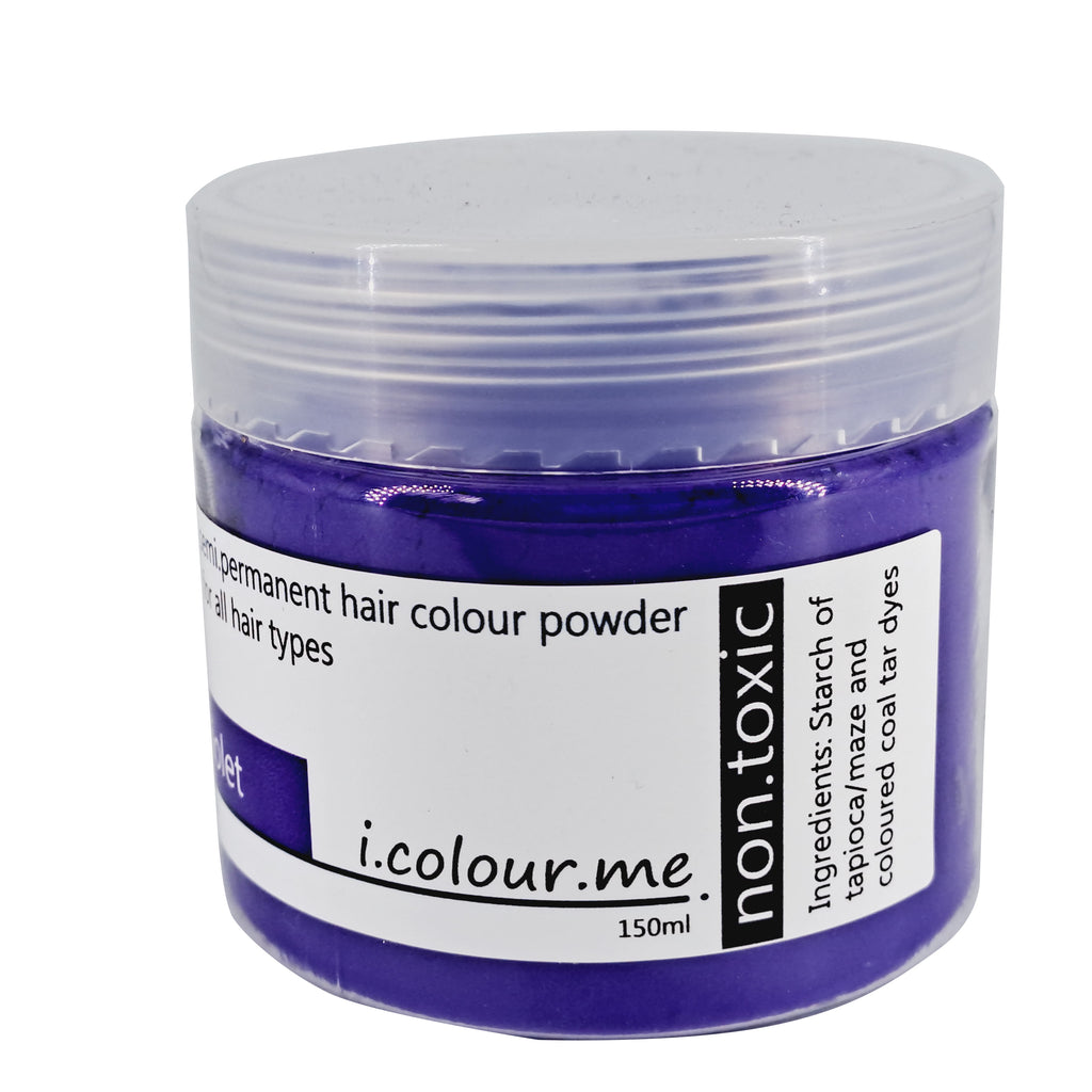 i.colour.me - Semi-Permanent Hair Pigment Powder - voltage.violet - 150ml
