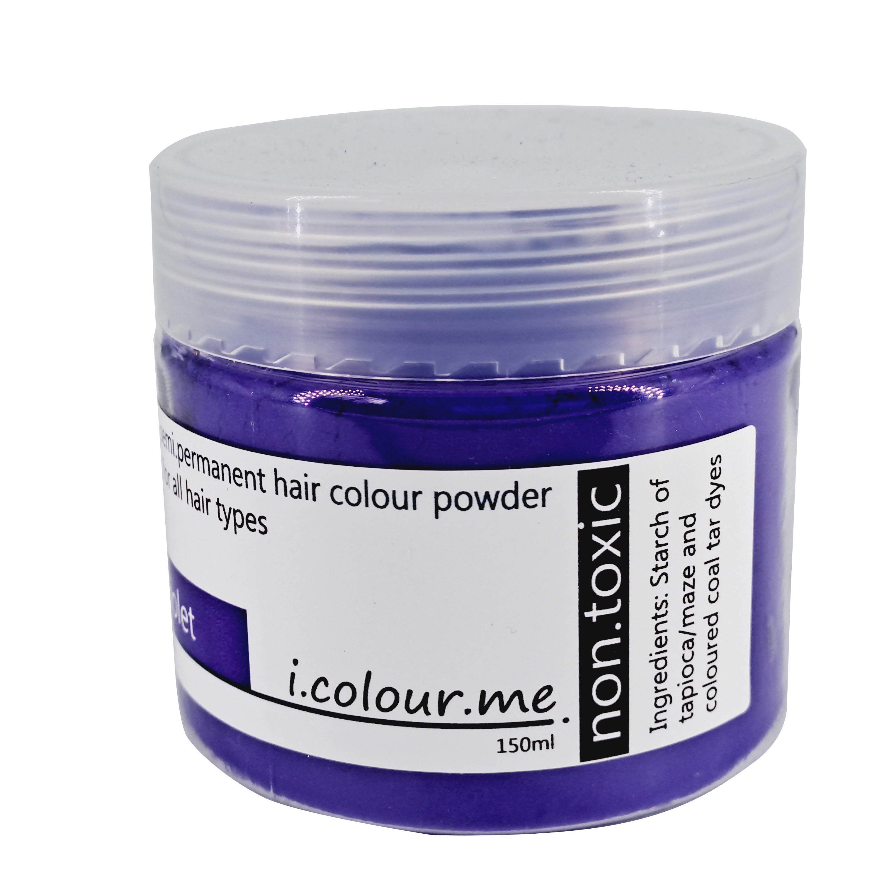 i.colour.me - Semi-Permanent Hair Pigment Powder - voltage.violet - 150ml
