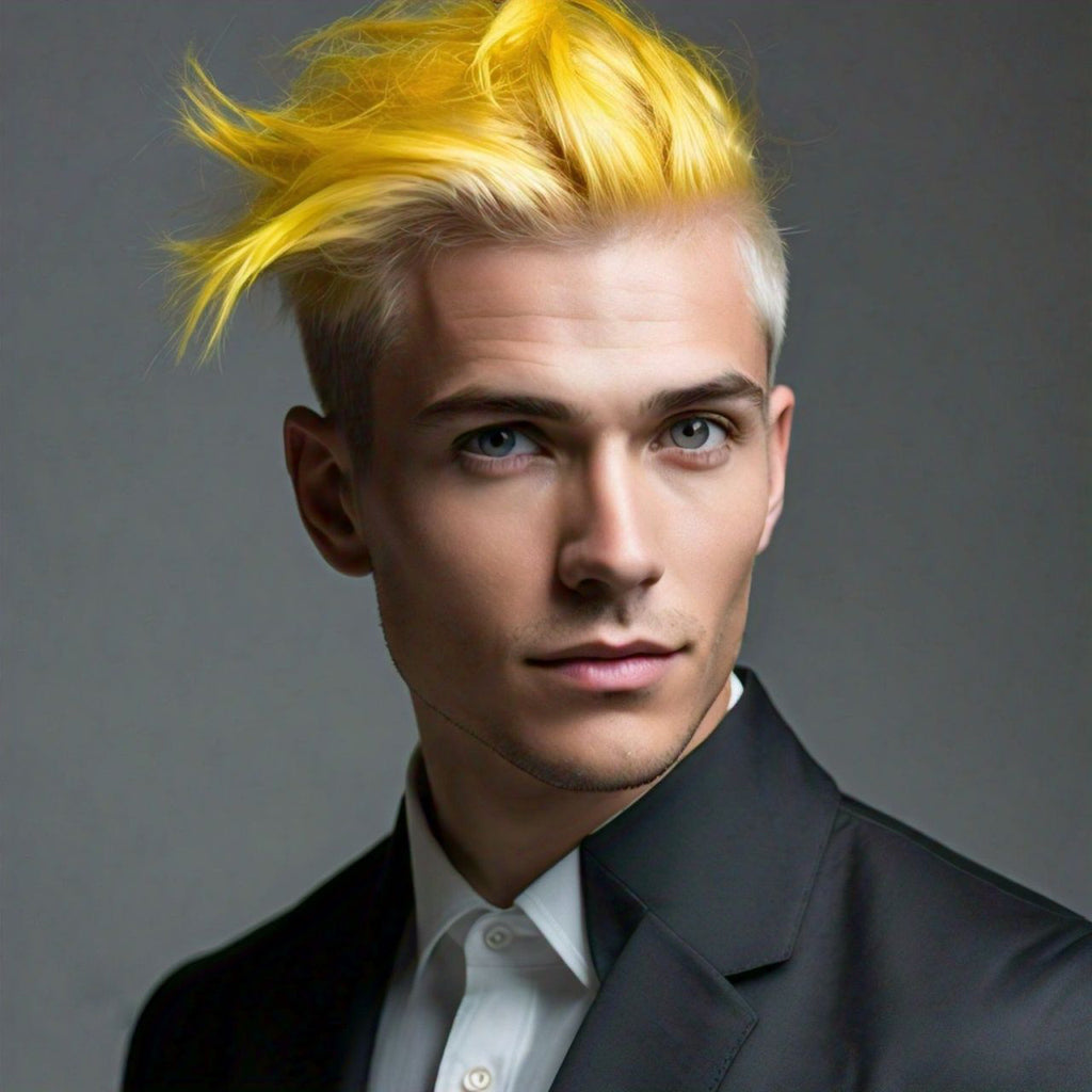 i.colour.me - Semi-Permanent Hair Pigment Powder - yolk.yellow - 150ml